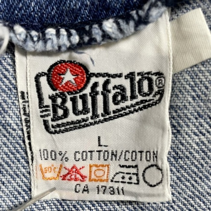 Buffalo　デニム オーバーオール　Lサイズ　コットン100％ | Vintage.City 古着屋、古着コーデ情報を発信
