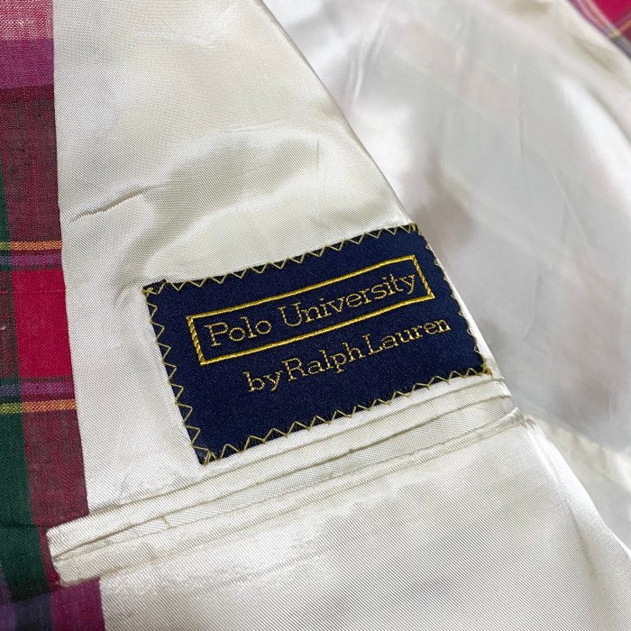 【Ralph Lauren】1980's ヴィンテージマドラスチェックジャケット | Vintage.City 古着屋、古着コーデ情報を発信