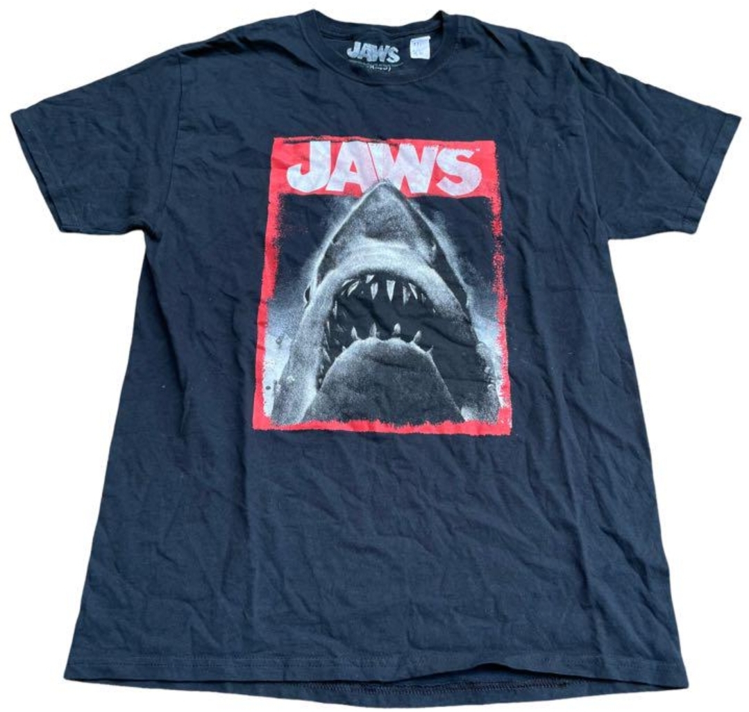 USA古着 ジョーズ JAWS サメ 映画 ムービー Tシャツ ティシャツ 