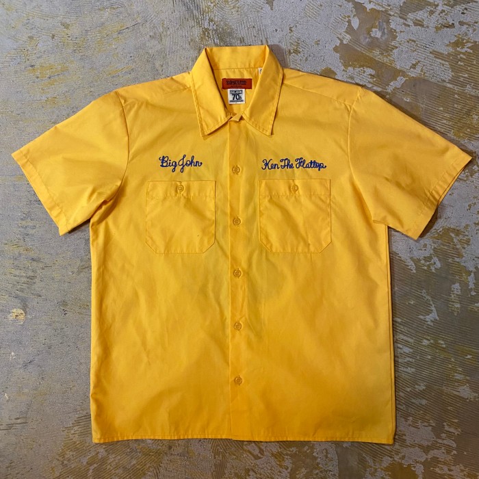 【美品】90年代　BIG JOHN　アロハシャツ　サイズ：L