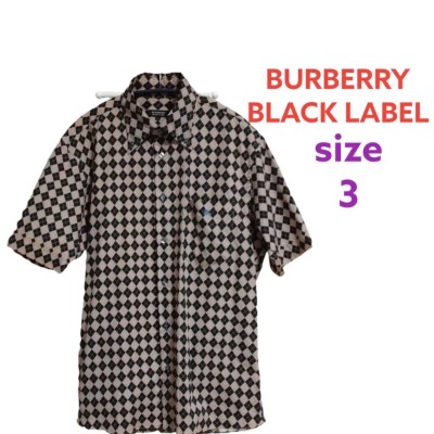 BURBERRY BLACK LABEL  半袖シャツ | Vintage.City 古着屋、古着コーデ情報を発信