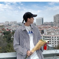 メンズ オーバーサイズ シャツ ストライプ カジュアル ストリート韓国 | Vintage.City 빈티지숍, 빈티지 코디 정보