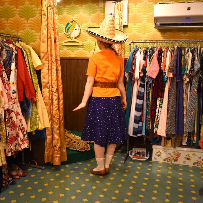 【お仕立て品】昭和の街の小金持ちの奥様が着てそうな品ありスカート | Vintage.City 빈티지숍, 빈티지 코디 정보