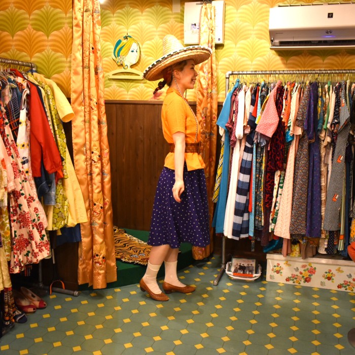 【お仕立て品】昭和の街の小金持ちの奥様が着てそうな品ありスカート | Vintage.City 古着屋、古着コーデ情報を発信
