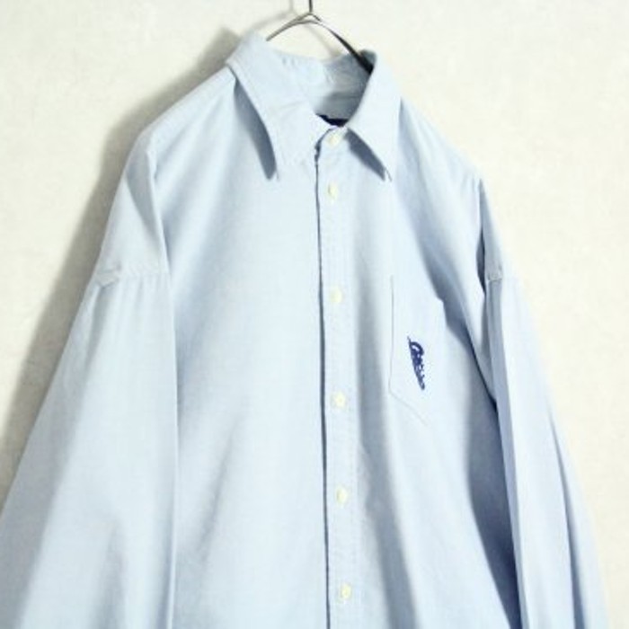 "Ralph Lauren" skyblue embroidery shirt | Vintage.City Vintage Shops, Vintage Fashion Trends