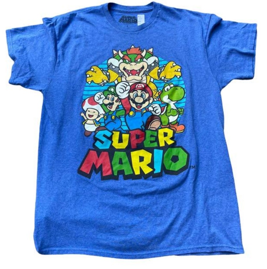 nintendo大乱闘スマッシュブラザーズ 任天堂 Nintendo企業Tシャツ  マリオ
