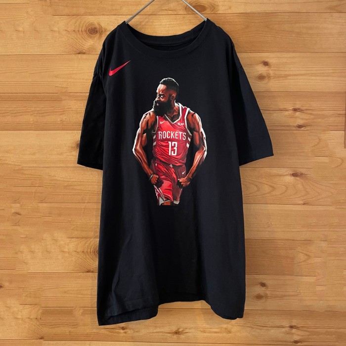 NIKE】NBA Rockets Tシャツ バスケ イラスト XL us古着 | Vintage.City