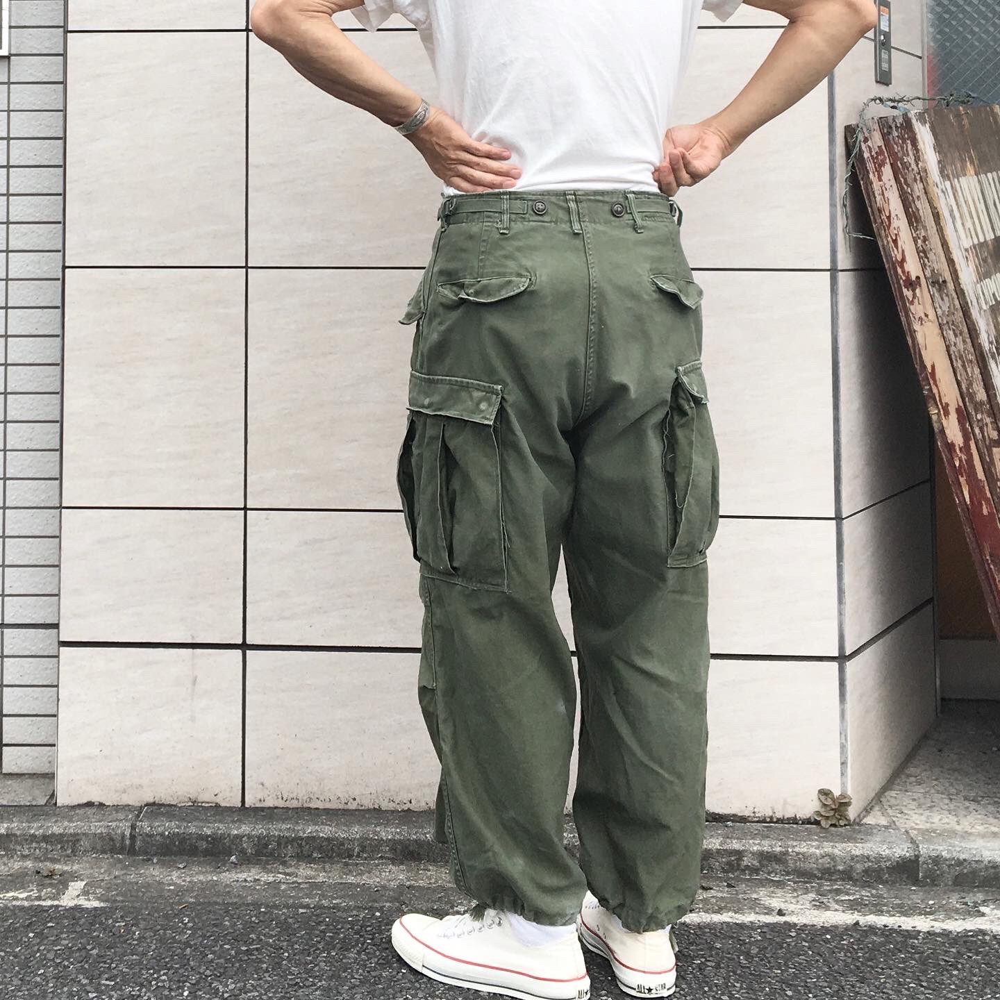 50s US ARMY M-51 Field Cargo Pants US-S | Vintage.City