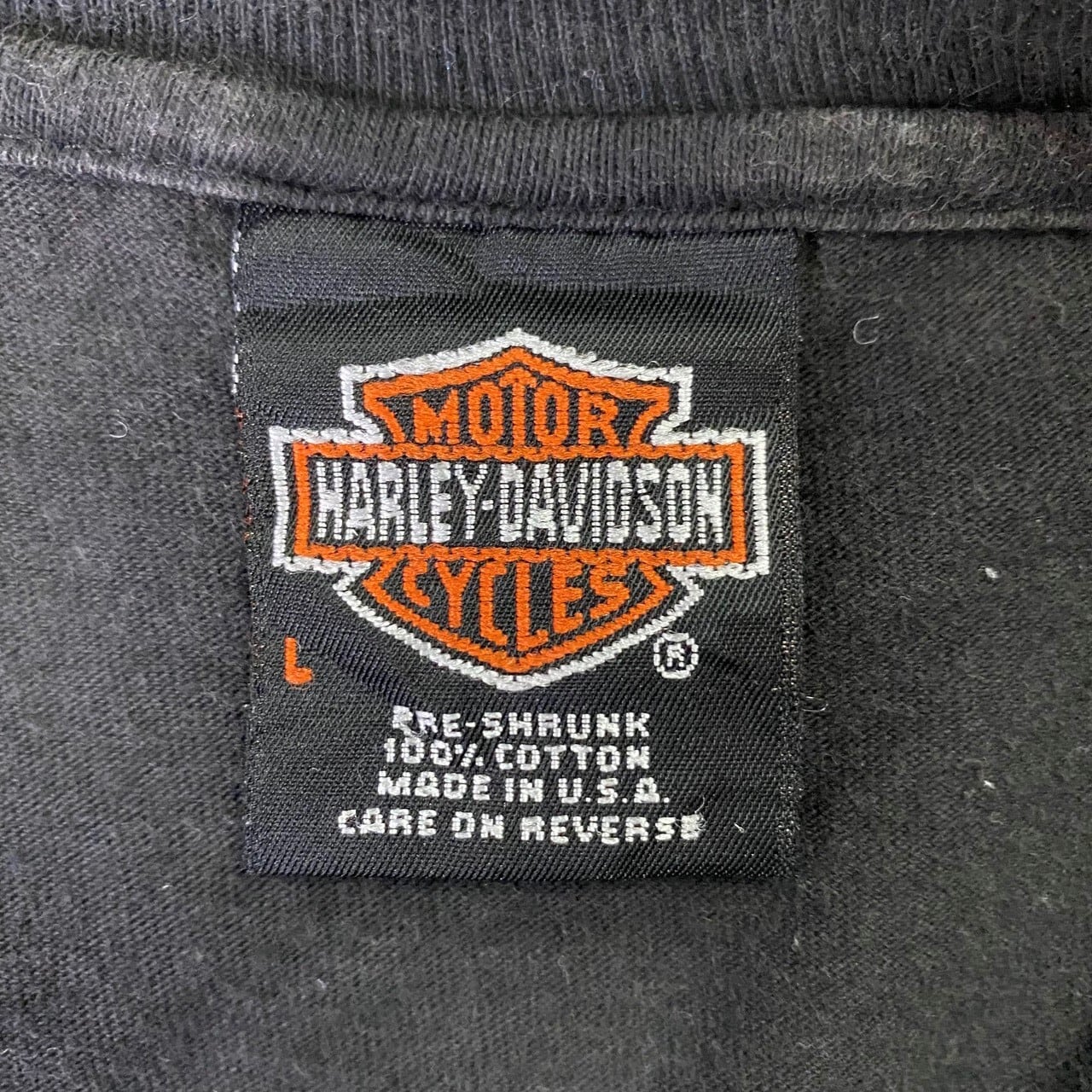 90年代 USA製 ハーレーダビッドソン 両面プリントTシャツ メンズL