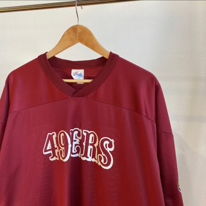 古着 90s Majestic 49ers フットボールシャツ ゲームシャツ | Vintage.City 古着屋、古着コーデ情報を発信