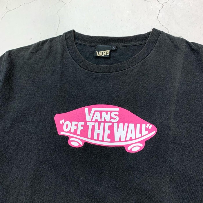VANS " OFF THE WALL " Logo Tee | Vintage.City 古着屋、古着コーデ情報を発信