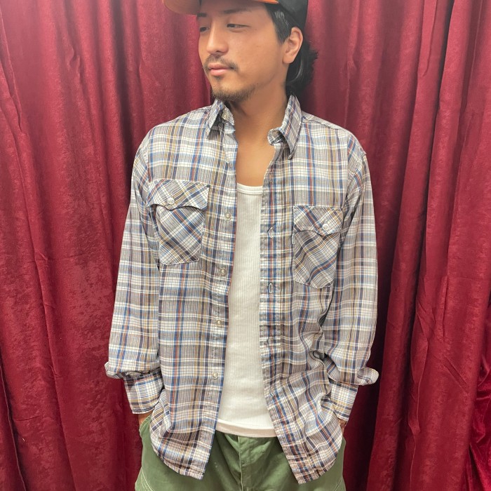 80s LEVI'S Olympic tag cotton shirt | Vintage.City 古着屋、古着コーデ情報を発信