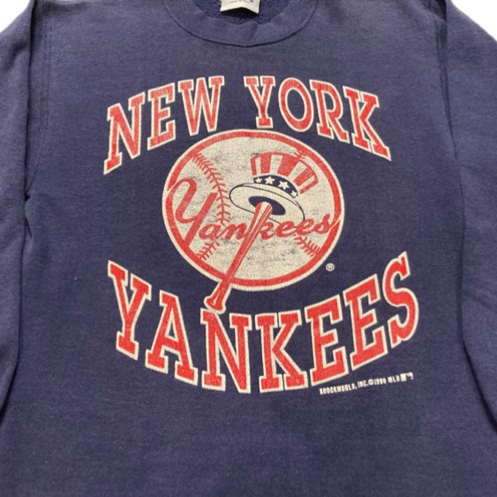90s MLB " NEWYORK YANKEES " SWEAT USA製 | Vintage.City 빈티지숍, 빈티지 코디 정보