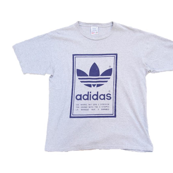 90's〜 Adidas Crew Tee / Print | Vintage.City
