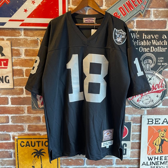NFL RAIDERS レイダース ゲームシャツ ビッグサイズ XL | Vintage.City