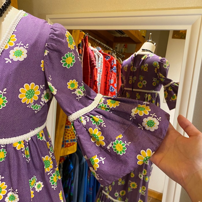 70's Flower Dress | Vintage.City Vintage Shops, Vintage Fashion Trends