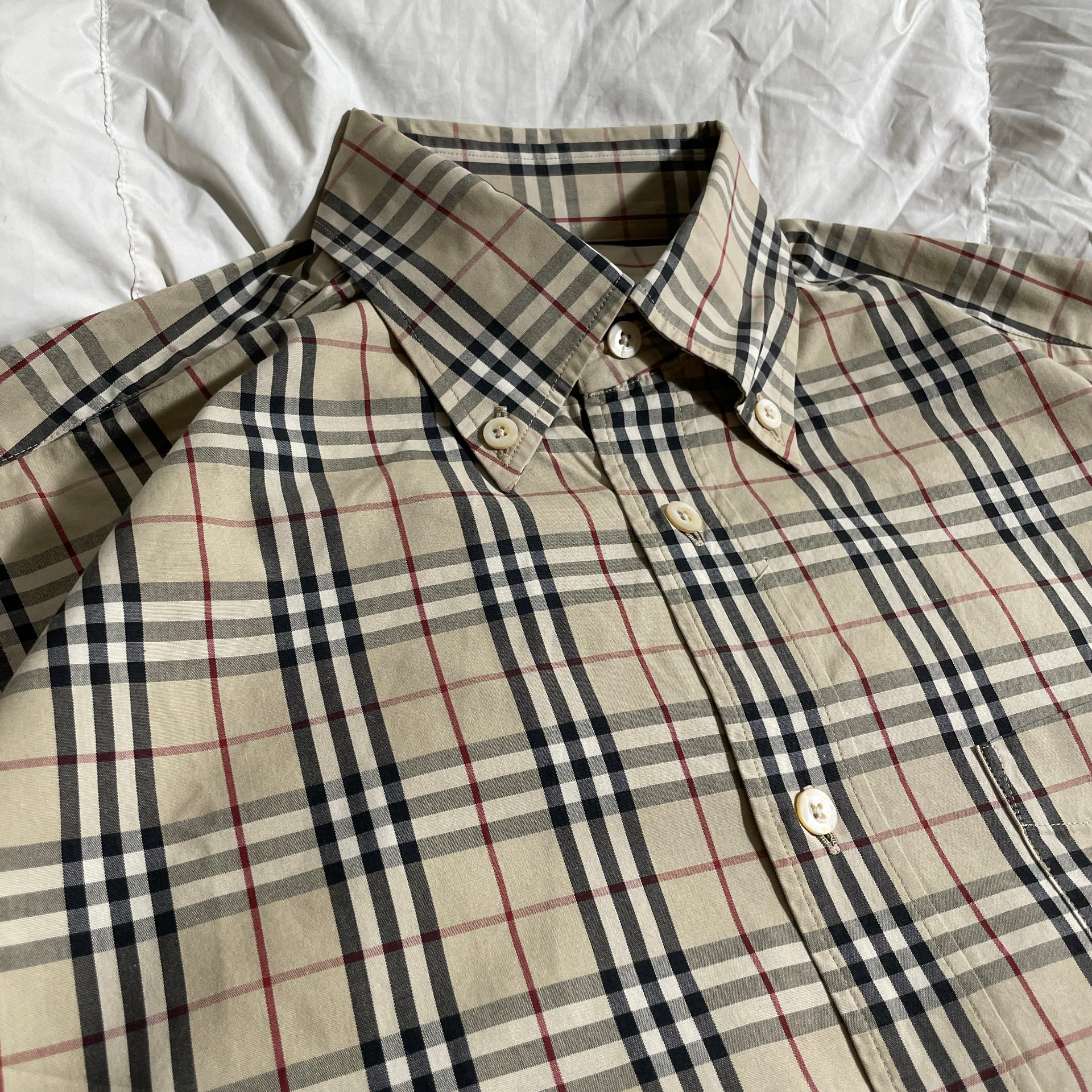 Burberry shirt バーバリー ノバチェック シャツ | Vintage.City