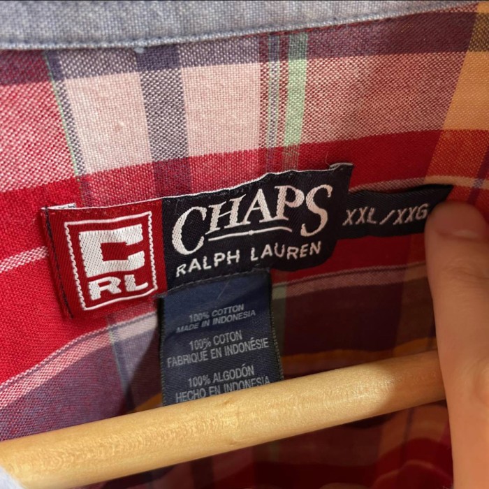 古着 90s CHAPS RALPH LAUREN 半袖チェックシャツ チャプス | Vintage.City 古着屋、古着コーデ情報を発信