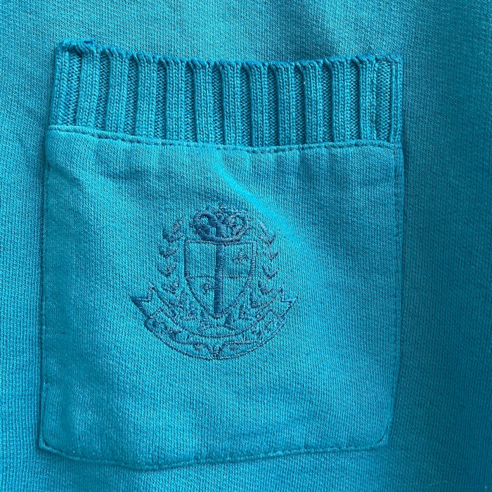 ハイネック　スプリングニット　刺繍　胸ポケット | Vintage.City 古着屋、古着コーデ情報を発信