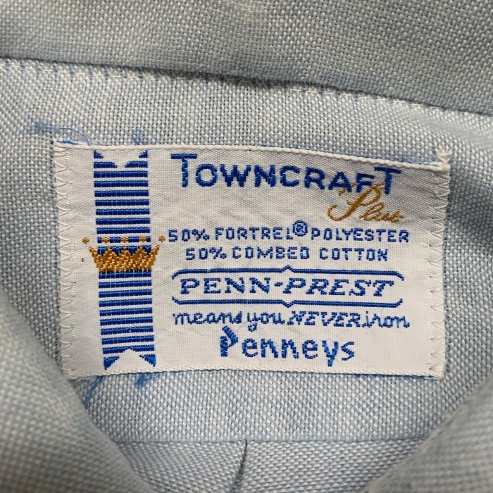 70'S TOWNCRAFT "PENN-PREST" 3点留めBDシャツ | Vintage.City 古着屋、古着コーデ情報を発信