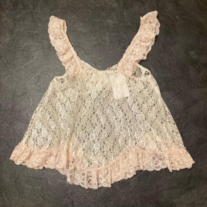 lace lingerie camisole | Vintage.City 古着屋、古着コーデ情報を発信