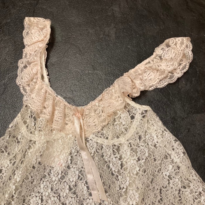 lace lingerie camisole | Vintage.City 古着屋、古着コーデ情報を発信