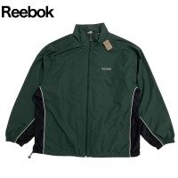 Reebok（リーボック）黒・白・赤 ナイロンジャケット Sサイズ 