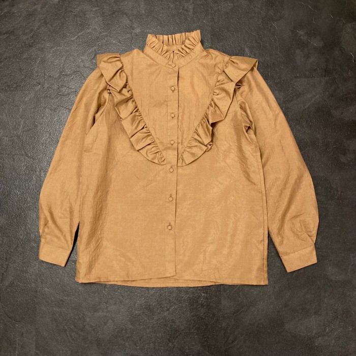 frill blouse | Vintage.City 古着屋、古着コーデ情報を発信