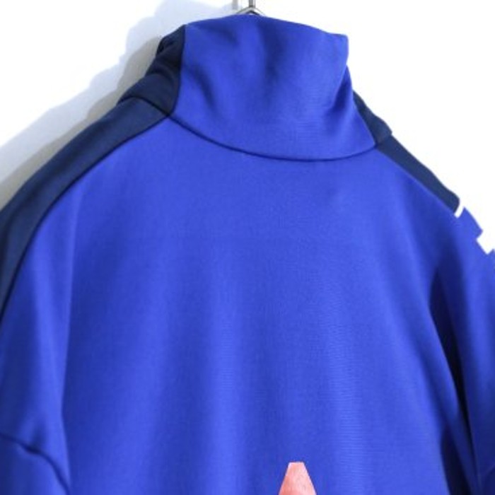 "adidas" blue asymmetry track jacket | Vintage.City 빈티지숍, 빈티지 코디 정보