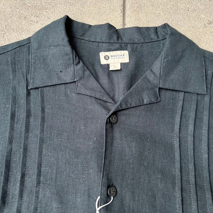 1990年代/HAGGAR.CLOTHING/オープンカラーシャツ/開襟シャツ | Vintage.City 古着屋、古着コーデ情報を発信
