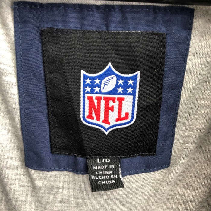 6694. NFL ペイトリオッツ ナイロンジャケット 刺繍ロゴ チームロゴ 