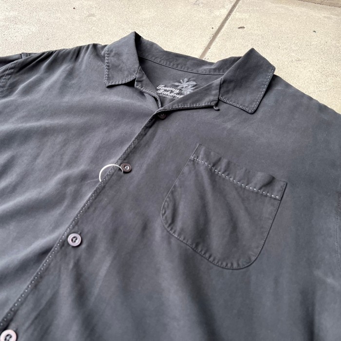 1990年代/TOMMY BAHAMA/オープンカラーシャツ/無地/100シルク | Vintage.City 빈티지숍, 빈티지 코디 정보