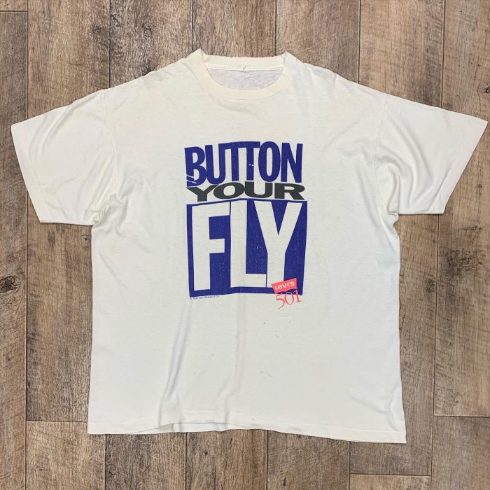 90'S LEVIS 501 "BUTTON YOUR FLY" Tシャツ | Vintage.City 빈티지숍, 빈티지 코디 정보