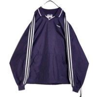 “Old Adidas” purple polo collar pullover | Vintage.City 빈티지숍, 빈티지 코디 정보