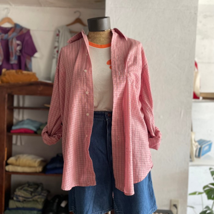 50's〜 Creighton Shirt Makers ピンクシャツ | Vintage.City 古着屋、古着コーデ情報を発信