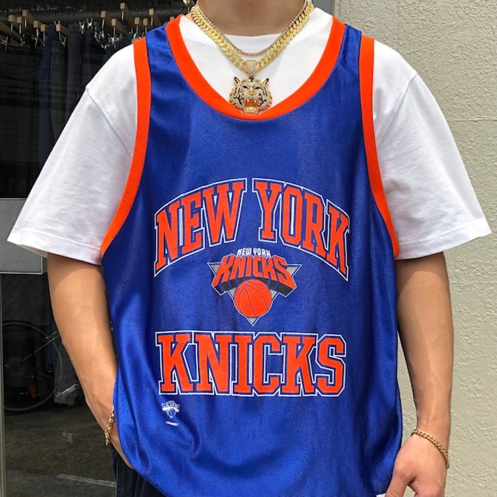 9285.80s- USA製 NBA ニューヨックニックス バスケ ゲームシャツ | Vintage.City 빈티지숍, 빈티지 코디 정보