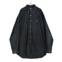 "Ralph Lauren" black button down shirts | Vintage.City 古着屋、古着コーデ情報を発信