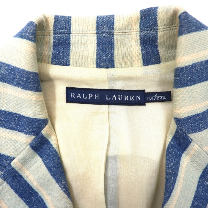 RALPH LAUREN テーラードジャケット スクールジャケット ストライプ | Vintage.City 古着屋、古着コーデ情報を発信