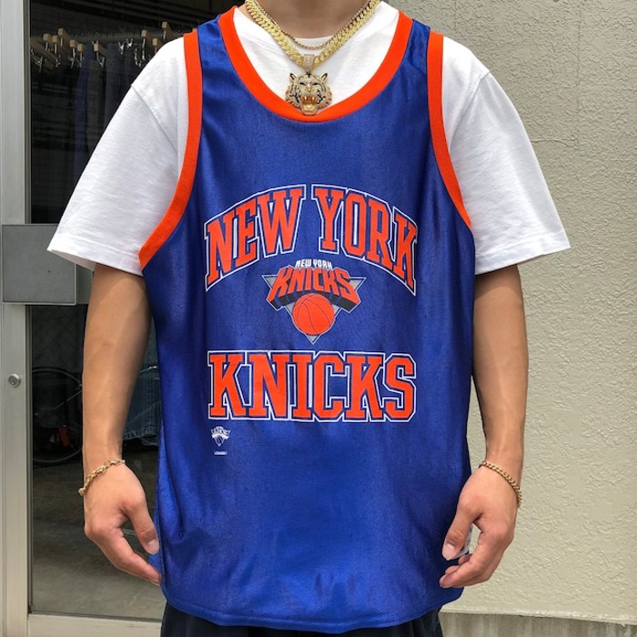 9285.80s- USA製 NBA ニューヨックニックス バスケ ゲームシャツ | Vintage.City 빈티지숍, 빈티지 코디 정보