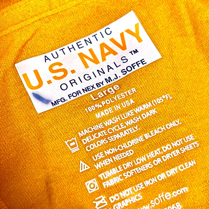 デッドストック 米軍 U.S.NAVY フィジカルトレーニングTシャツ | Vintage.City 古着屋、古着コーデ情報を発信