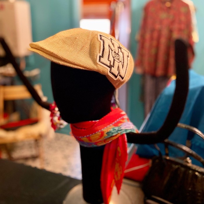 used ワッペン付リネンハンチング帽 | Vintage.City 古着屋、古着コーデ情報を発信