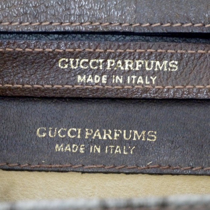 OLD Gucci PARFUMS　縦長シェリーショルダーバッグ（茶） | Vintage.City 古着屋、古着コーデ情報を発信