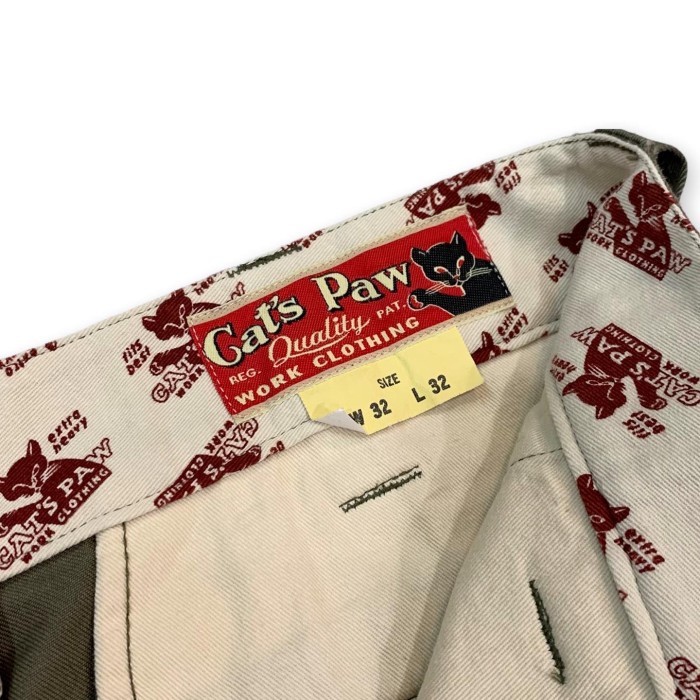 CAT’S PAW Straight Chinos | Vintage.City 古着屋、古着コーデ情報を発信