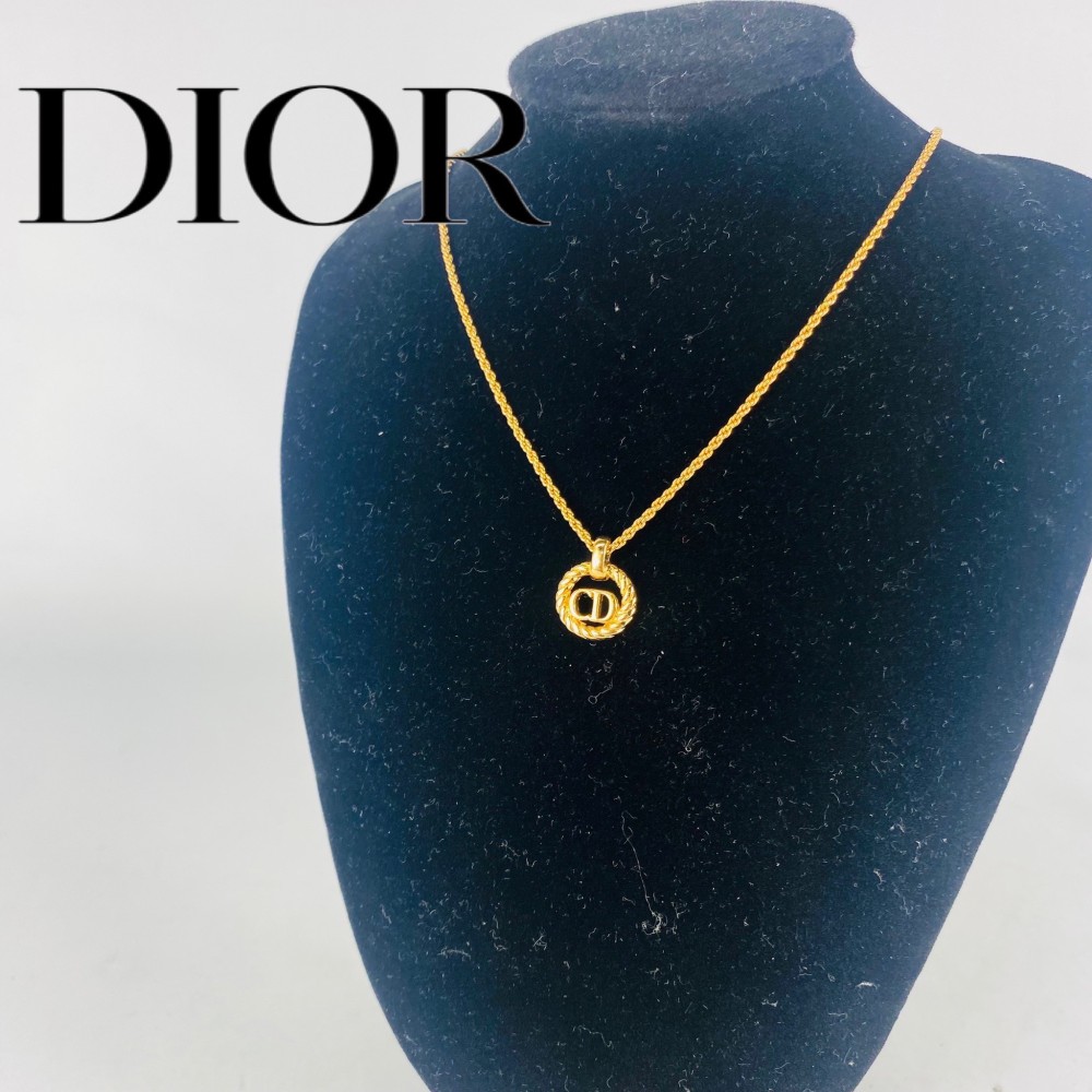 即日発送】Christian Dior ディオール ネックレス CDロゴ - www ...