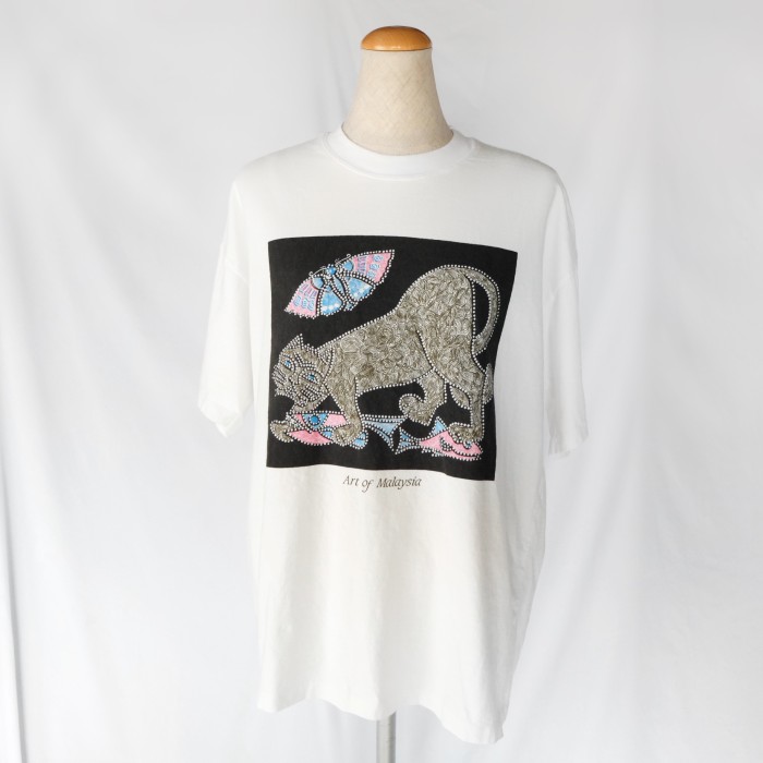 Vintage cat fish t-shirt | Vintage.City 빈티지숍, 빈티지 코디 정보