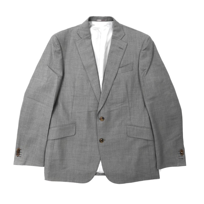 SCABAL 2Bスーツ セットアップ XL グレー ウール | Vintage.City 古着屋、古着コーデ情報を発信