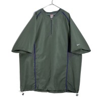 "NIKE" half zip mesh switching pullover. | Vintage.City 古着屋、古着コーデ情報を発信