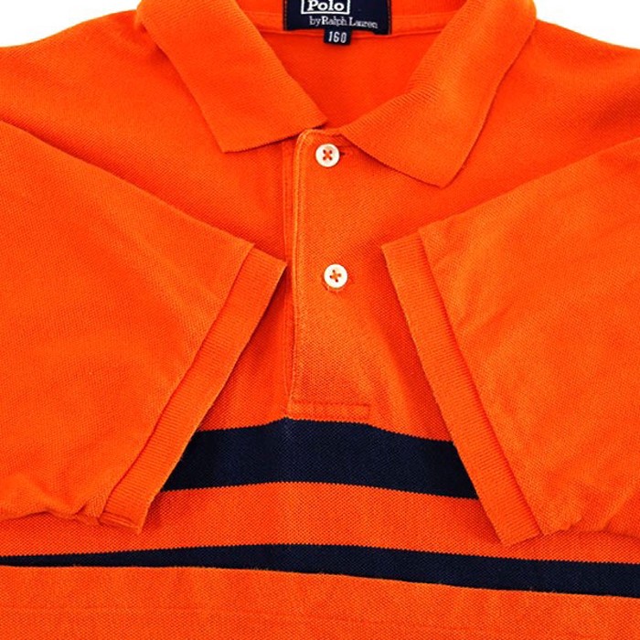 90s POLO by Ralph Lauren Orange Polo-Sh | Vintage.City 古着屋、古着コーデ情報を発信