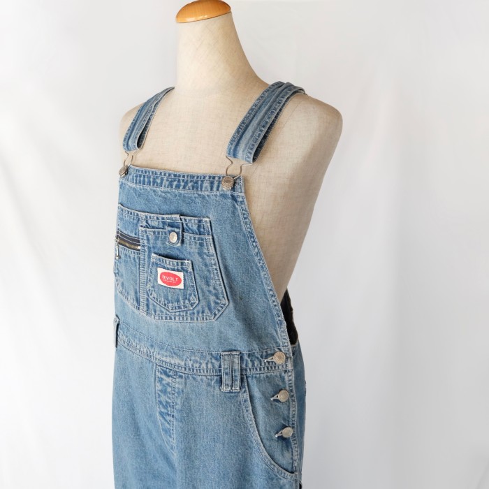 90s Vintage denim overalls | Vintage.City 古着屋、古着コーデ情報を発信