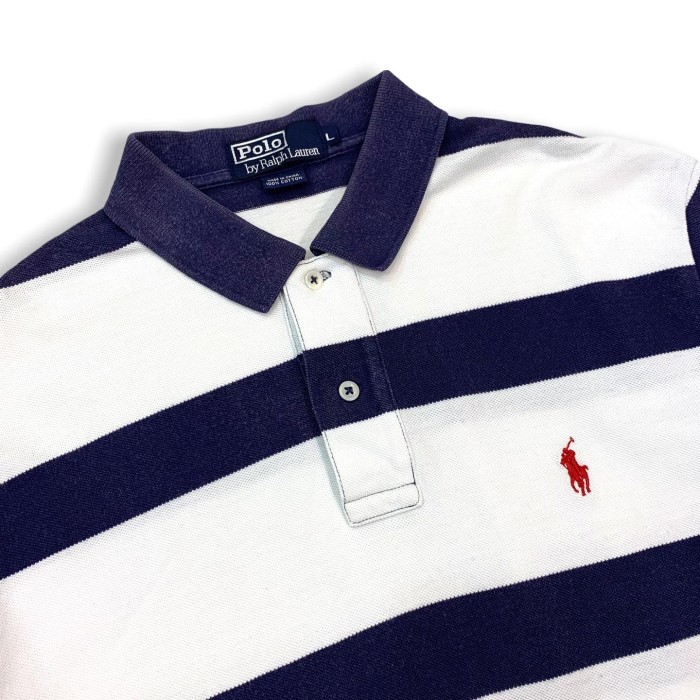 Polo by Ralph Lauren" Border Polo shirt | Vintage.City 빈티지숍, 빈티지 코디 정보